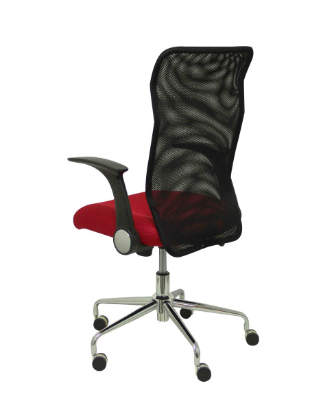 SILLA MINAYA 3D CON BRAZOS MALLA NEGRA