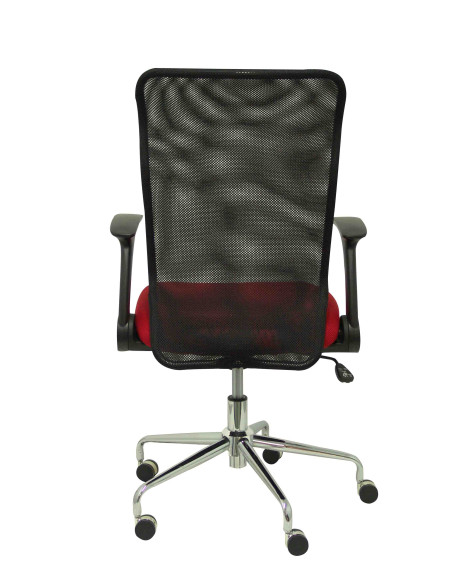 SILLA MINAYA 3D CON BRAZOS MALLA NEGRA