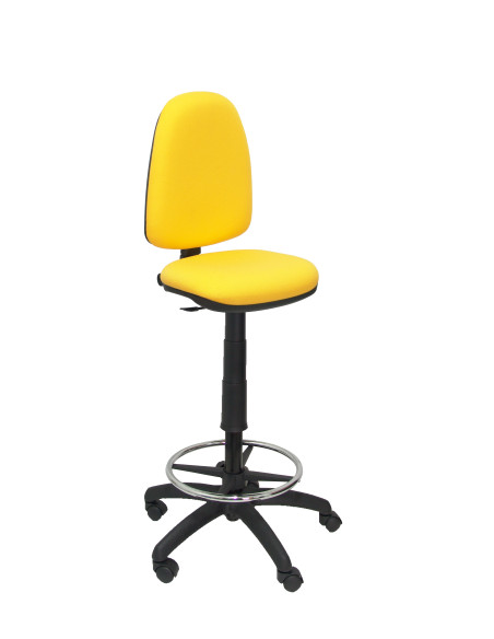 TABURETE PIQUERAS Y CRESPO AYNA ERGONOMICO MECANISMO DE CONTACTO PERMANENTE REGULABLE EN ALTURA Y ARO REPOSAPIES ASIENTO Y RESPA