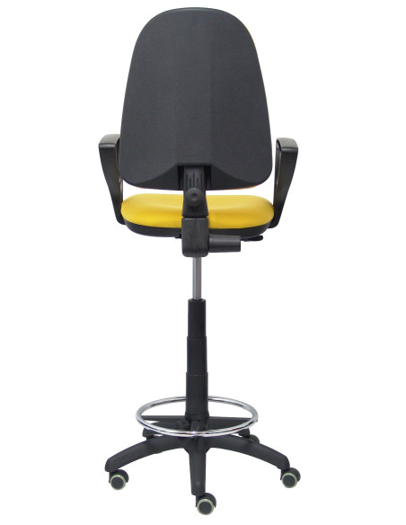 TABURETE PIQUERAS Y CRESPO AYNA BRAZOS FIJOS ERGONOMICO MECANISMO DE CONTACTO PERMANENTE REGULABLE EN ALTURA Y ARO REPOSAPIES RU