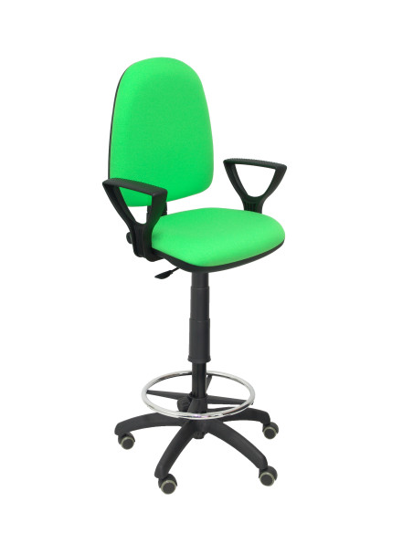 TABURETE PIQUERAS Y CRESPO AYNA BRAZOS FIJOS ERGONOMICO MECANISMO DE CONTACTO PERMANENTE REGULABLE EN ALTURA Y ARO REPOSAPIES RU