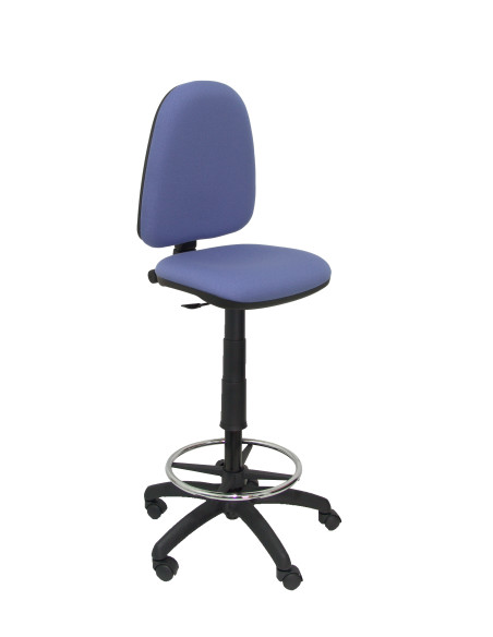 TABURETE PIQUERAS Y CRESPO AYNA ERGONOMICO MECANISMO DE CONTACTO PERMANENTE REGULABLE EN ALTURA Y ARO REPOSAPIES ASIENTO Y RESPA