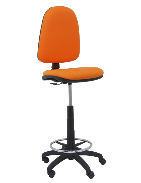 TABURETE PIQUERAS Y CRESPO AYNA ERGONOMICO MECANISMO DE CONTACTO PERMANENTE REGULABLE EN ALTURA Y ARO REPOSAPIES ASIENTO Y RESPA