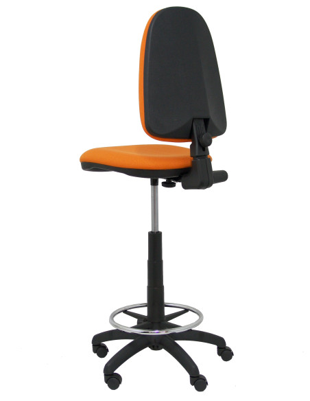 TABURETE PIQUERAS Y CRESPO AYNA ERGONOMICO MECANISMO DE CONTACTO PERMANENTE REGULABLE EN ALTURA Y ARO REPOSAPIES ASIENTO Y RESPA