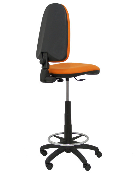 TABURETE PIQUERAS Y CRESPO AYNA ERGONOMICO MECANISMO DE CONTACTO PERMANENTE REGULABLE EN ALTURA Y ARO REPOSAPIES ASIENTO Y RESPA