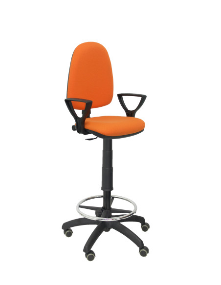 TABURETE PIQUERAS Y CRESPO AYNA BRAZOS FIJOS ERGONOMICO MECANISMO DE CONTACTO PERMANENTE REGULABLE EN ALTURA Y ARO REPOSAPIES RU