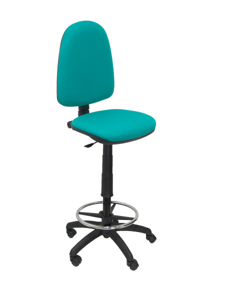 TABURETE PIQUERAS Y CRESPO AYNA ERGONOMICO MECANISMO DE CONTACTO PERMANENTE REGULABLE EN ALTURA Y ARO REPOSAPIES ASIENTO Y RESPA