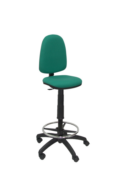 TABURETE PIQUERAS Y CRESPO AYNA ERGONOMICO MECANISMO DE CONTACTO PERMANENTE REGULABLE EN ALTURA Y ARO REPOSAPIES ASIENTO Y RESPA