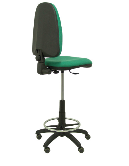 TABURETE PIQUERAS Y CRESPO AYNA ERGONOMICO MECANISMO DE CONTACTO PERMANENTE REGULABLE EN ALTURA Y ARO REPOSAPIES RUEDAS de PARQU