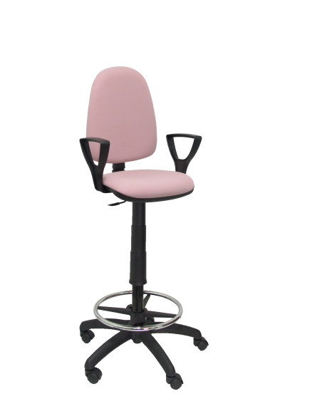 TABURETE PIQUERAS Y CRESPO AYNA BRAZOS FIJOS ERGONOMICO MECANISMO DE CONTACTO PERMANENTE REGULABLE EN ALTURA Y ARO REPOSAPIES AS