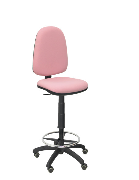 TABURETE PIQUERAS Y CRESPO AYNA ERGONOMICO MECANISMO DE CONTACTO PERMANENTE REGULABLE EN ALTURA Y ARO REPOSAPIES RUEDAS de PARQU