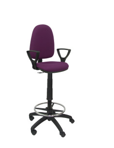 TABURETE OPERATIVO AYNA TELA CON BRAZOS FIJOS 2