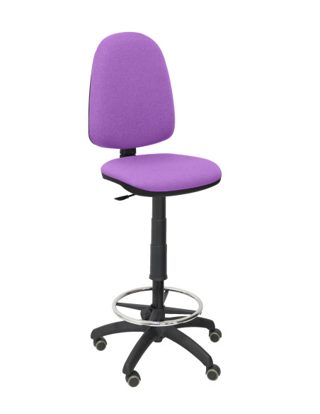 TABURETE PIQUERAS Y CRESPO AYNA ERGONOMICO MECANISMO DE CONTACTO PERMANENTE REGULABLE EN ALTURA Y ARO REPOSAPIES RUEDAS de PARQU