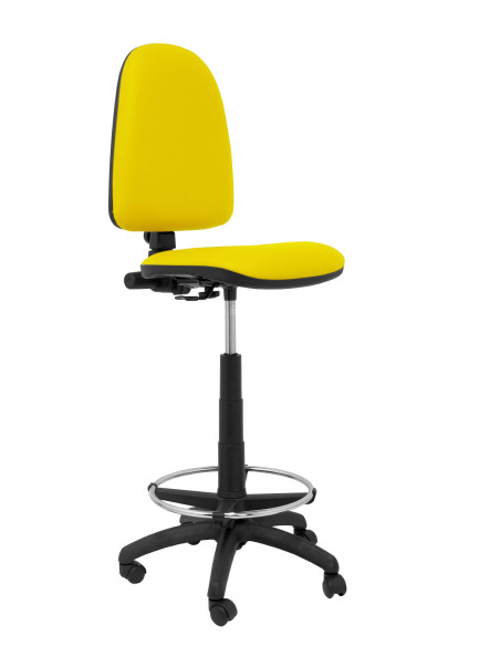 TABURETE PIQUERAS Y CRESPO AYNA ERGONOMICO MECANISMO DE CONTACTO PERMANENTE REGULABLE EN ALTURA Y ARO REPOSAPIES ASIENTO Y RESPA