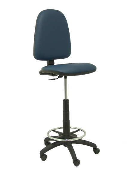 TABURETE PIQUERAS Y CRESPO AYNA ERGONOMICO MECANISMO DE CONTACTO PERMANENTE REGULABLE EN ALTURA Y ARO REPOSAPIES ASIENTO Y RESPA