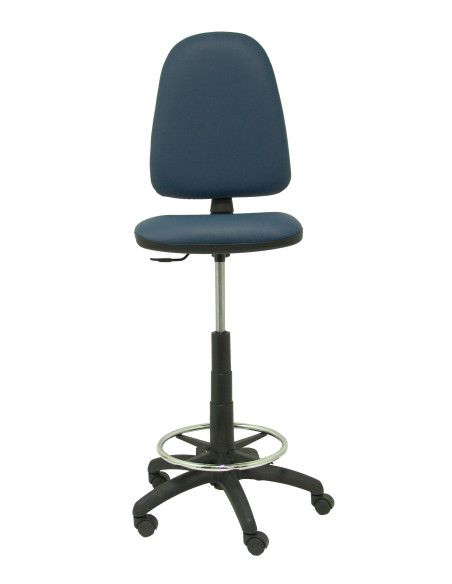 TABURETE PIQUERAS Y CRESPO AYNA ERGONOMICO MECANISMO DE CONTACTO PERMANENTE REGULABLE EN ALTURA Y ARO REPOSAPIES ASIENTO Y RESPA