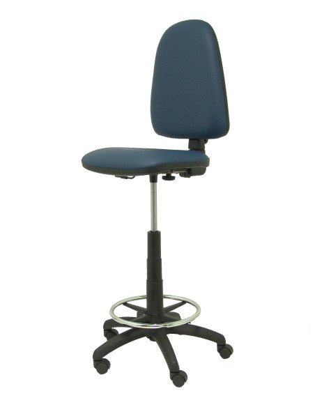 TABURETE PIQUERAS Y CRESPO AYNA ERGONOMICO MECANISMO DE CONTACTO PERMANENTE REGULABLE EN ALTURA Y ARO REPOSAPIES ASIENTO Y RESPA