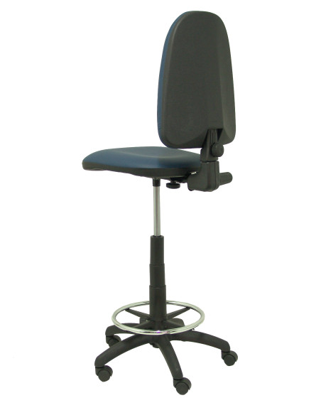 TABURETE PIQUERAS Y CRESPO AYNA ERGONOMICO MECANISMO DE CONTACTO PERMANENTE REGULABLE EN ALTURA Y ARO REPOSAPIES ASIENTO Y RESPA
