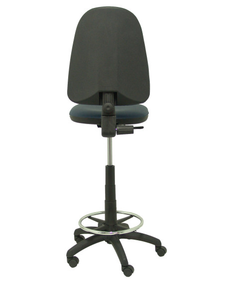 TABURETE PIQUERAS Y CRESPO AYNA ERGONOMICO MECANISMO DE CONTACTO PERMANENTE REGULABLE EN ALTURA Y ARO REPOSAPIES ASIENTO Y RESPA