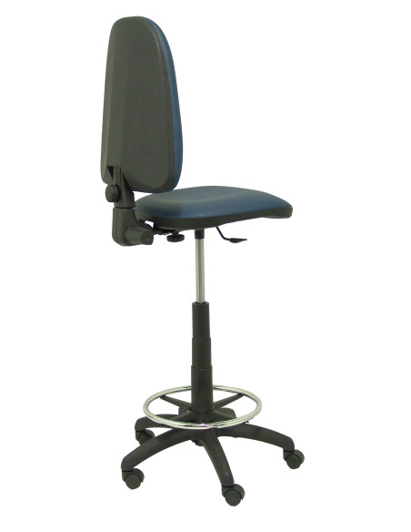 TABURETE PIQUERAS Y CRESPO AYNA ERGONOMICO MECANISMO DE CONTACTO PERMANENTE REGULABLE EN ALTURA Y ARO REPOSAPIES ASIENTO Y RESPA