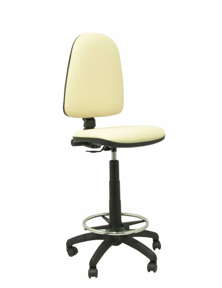 TABURETE PIQUERAS Y CRESPO AYNA ERGONOMICO MECANISMO DE CONTACTO PERMANENTE REGULABLE EN ALTURA Y ARO REPOSAPIES ASIENTO Y RESPA