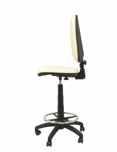 TABURETE PIQUERAS Y CRESPO AYNA ERGONOMICO MECANISMO DE CONTACTO PERMANENTE REGULABLE EN ALTURA Y ARO REPOSAPIES ASIENTO Y RESPA