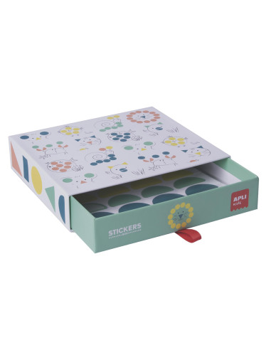 JUEGO DE GOMETS APLI KIDS GEOMÉTRICOS ANIMALES