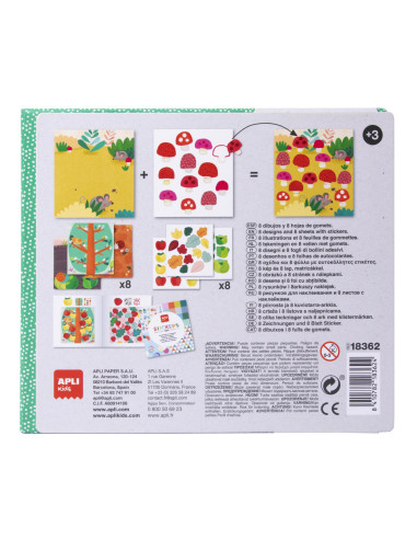 JUEGO DE GOMETS APLI KIDS MARIQUITA