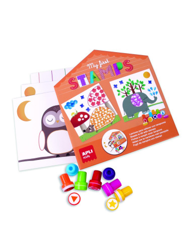 KIT MANUALIDADES APLI KIDS MY FIRST STAMPS