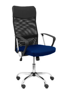 SILLA GONTAR RESPALDO DE MALLA CON BRAZOS FIJOS 2
