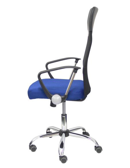 SILLA GONTAR RESPALDO DE MALLA CON BRAZOS FIJOS