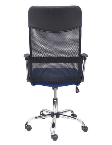 SILLA GONTAR RESPALDO DE MALLA CON BRAZOS FIJOS