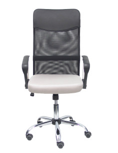 SILLA GONTAR RESPALDO DE MALLA CON BRAZOS FIJOS 2