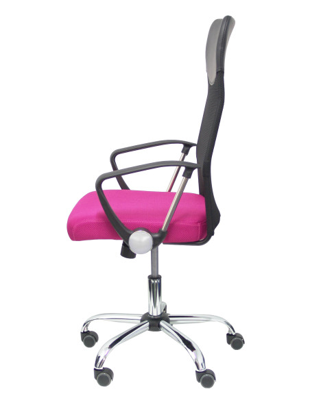SILLA GONTAR RESPALDO DE MALLA CON BRAZOS FIJOS