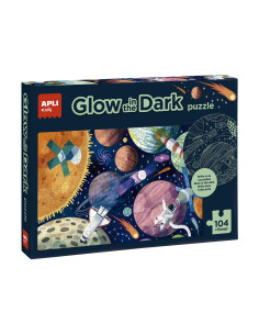 PUZZLE APLI KIDS GLOW IN THE DARK SISTEMA SOLAR