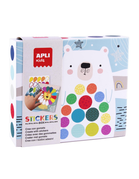 STICKERS GAME RS APLI KIDS CAJA CARTON OSO