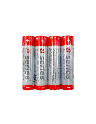 BLÍSTER 4 PILAS A-SERIES ALCALINAS AAA LR03