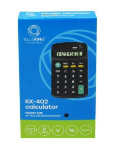CALCULADORA DE BOLSILLO BLUERING KK-402 2