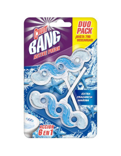 BLÍSTER 2 COLGADORES WC CILLIT BANG 6 EN 1 ACTIVE FRESH MARINO