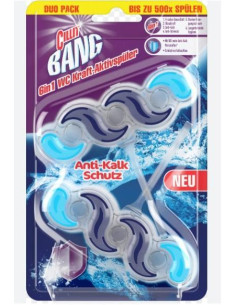 BLÍSTER 2 COLGADORES WC CILLIT BANG 6 EN 1 ACTIVE FRESH CAL