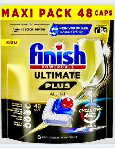 BOLSA 48 CÁPSULAS FINISH ULTIMATE PLUS ALL IN 1