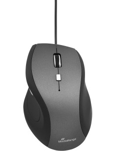 RATÓN ÓPTICO MEDIARANGE CON CABLE 5 BOTONES