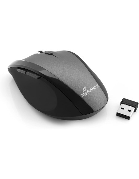 RATÓN ÓPTICO MEDIARANGE INALÁMBRICO 5 BOTONES