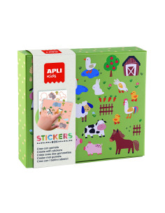 JUEGO DE GOMETS APLI KIDS ANIMALES Y HÁBITAT
