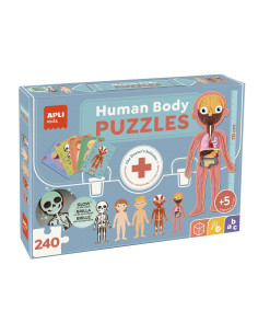 PUZZLE APLI KIDS CUERPO HUMANO