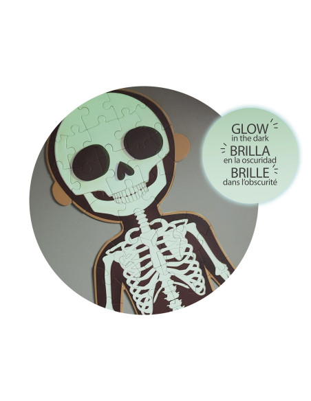 PUZLE EDUCATIVO APLI KIDS CUERPO HUMANO 240 pz