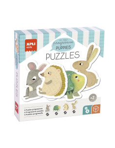 PUZZLE APLI KIDS MY FIRST PUPPIES