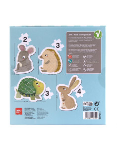 PUZZLE APLI KIDS MY FIRST PUPPIES 2