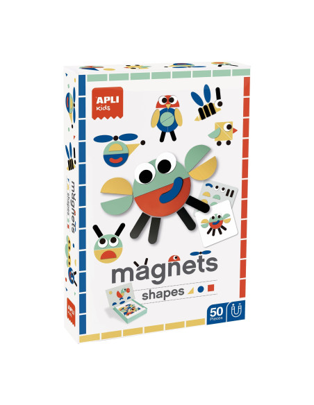 JUEGO EDUCATIVO APLI KIDS MAGNETICO FORMAS 50 pz