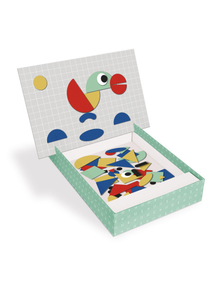 JUEGO EDUCATIVO APLI KIDS MAGNETICO FORMAS 50 pz